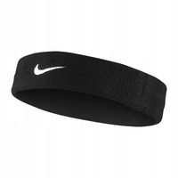 Opaska NIKE SWOOSH HEADBAND Czarna-biały 2 szt