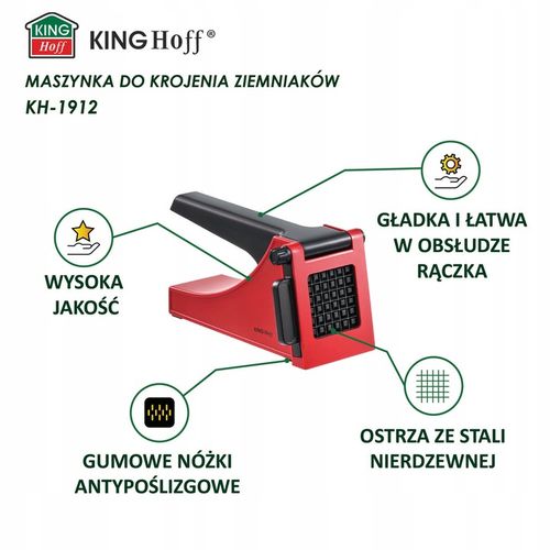 Maszynka do krojenia ziemniaków frytek krajalnica Frytki KING Hoff KH-1912 na Arena.pl
