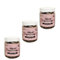 3 x liofilizowana dziczyzna 80g dla psa i kota | witaminy z grupy B żelazo