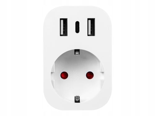 INTELIGENTNE GNIAZDKO WiFi SMART TUYA PROGRAMATOR WATOMIERZ GNIAZDO USB C A na Arena.pl