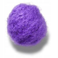 Crocs Przypinka Ozdoba Pin Charms Jibbitz Do Butów Purple Sweater Puff