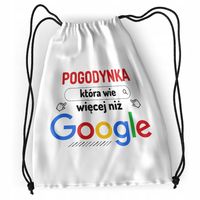 Plecak Dla Pogodynki Sportowy Szkolny Worek Torba Z Nadrukiem Ze Zdjęciem