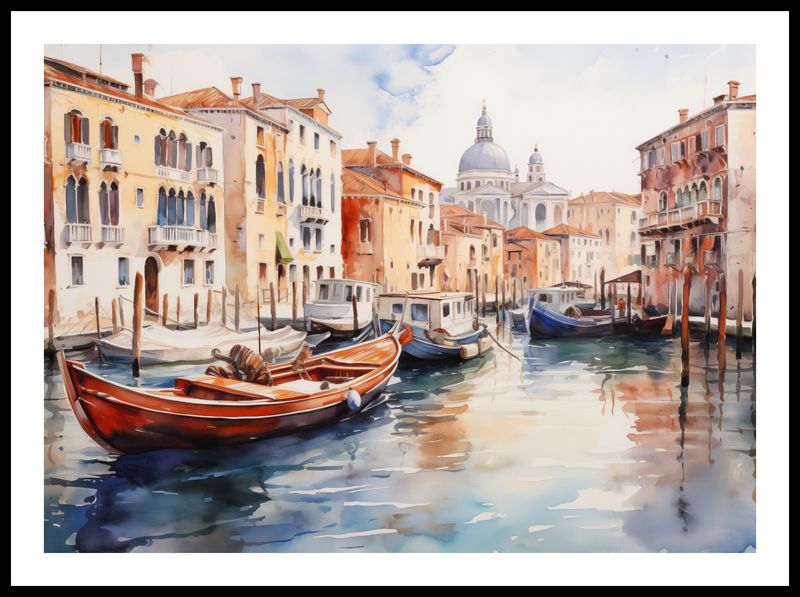Plakat 70x50cm Wenecka Impresja zdjęcie 3