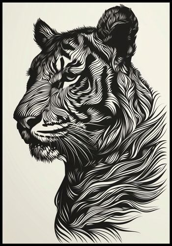 Plakat 68x98cm Tygrysi Gwizd na Arena.pl