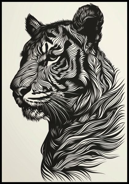 Plakat 68x98cm Tygrysi Gwizd zdjęcie 2