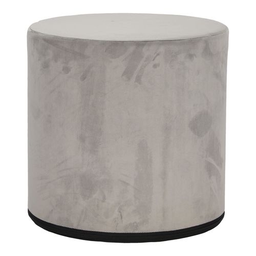 Pufa welurowa SZARA na Arena.pl