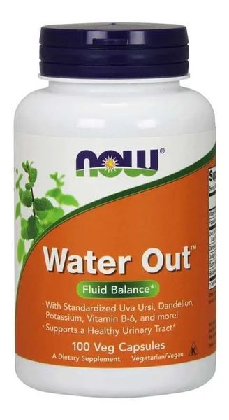 NOW Foods Water Out RÓWNOWAGA WODNA ORGANIZMU WODA PODSKÓRNA DIURETYK 100k zdjęcie 3
