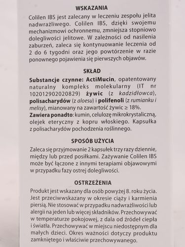 Colilen IBS - Aboca - 60 kapsułek na Arena.pl