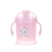 Canpol kubek niekapek z twardym ustnikiem 200ml - Bunny & company - Króliczek