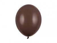 Balony pastelowe brązowe strong, 30 cm 3 szt.