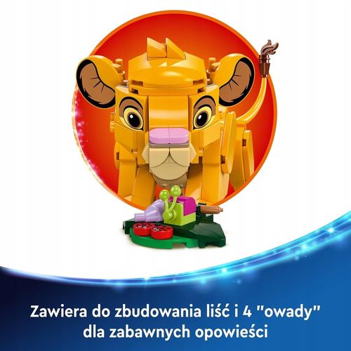 LEGO Disney 43243 Lwiątko Simba z Króla Lwa Prezent na Arena.pl