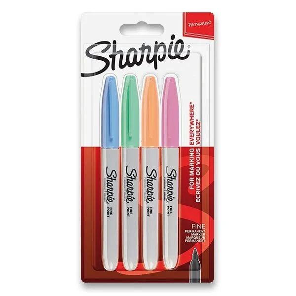 Marker Sharpie F Pastel 4 Kol 2065402 zdjęcie 10