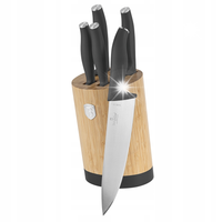 Zestaw noży ze stojakiem Berlinger Haus Matt Black BH-2753 6szt