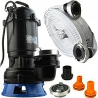 POMPA GLEBINOWA DO WODY CZYSTEJ BRUDNEJ SZAMBA SCIEKÓW Z ROZDRABNIACZEM