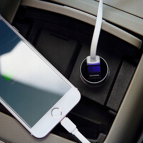 ROCK Ładowarka Samochodowa 2x USB 3,4A KABEL MICRO na Arena.pl
