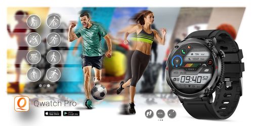 Smartwatch Gravity GT21-4 + Czarny Pasek Silikonowy na Arena.pl