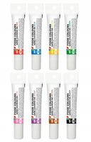 BARWNIKI SPOŻYWCZE W ŻELU Jadalne - Zestaw 8 Kolorów x 20g