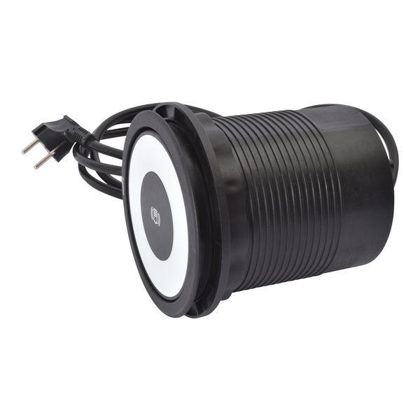 Kolumna gniazd do mebli 4X2P+Z SCHUKO, 2xUSB typ A+C/INDUKCJA z przewodem 2m Legrand 654983 zdjęcie 4