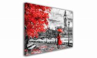 OBRAZ NA PŁÓTNIE 065 Miłość w Londynie 40x30cm