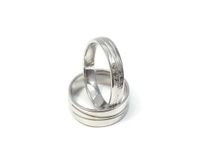 Złote Obrączki Ślubne 585 model FA10 DUŻY WYBÓR