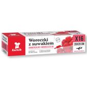 woreczki na mrożonki z suwakiem 1,5l 16szt