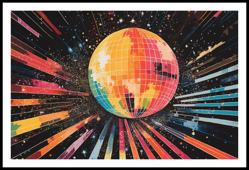 Plakat 86,4x56,8cm Disco Gra! zdjęcie 3