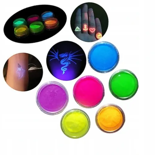 Tatuaże Brokatowe Dla Dzieci DUŻO Szablonów + 6 BROKATÓW Świecących w NOCY na Arena.pl