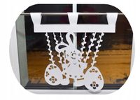 Zazdrostka kuchenna firana WIELKANOC Zajączek jajo