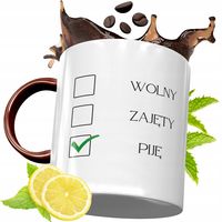 Kubek Bordowy Dla Alkoholika Na Urodziny Prezent Z Nadrukiem Ze Zdjęciem