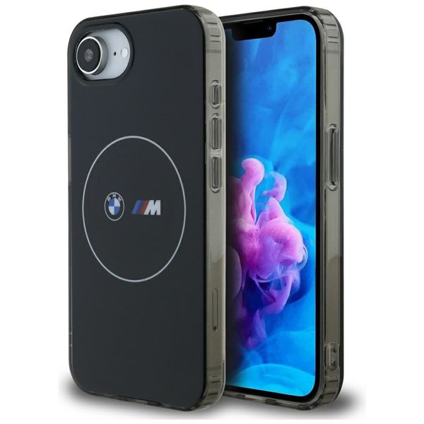 Etui BMW do iPhone 16e 6.1"", Czarny MagSafe zdjęcie 1