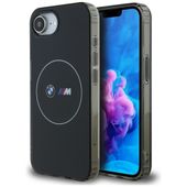 Etui BMW do iPhone 16e 6.1"", Czarny MagSafe