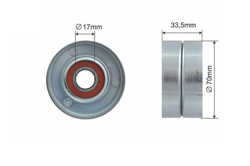 ROLKA NAPINACZA PASKA CHEVROLET CAPTIVA 2011 2012 2013 2014 2015 2016 2017 na Arena.pl