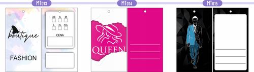 ETYKIETY METKI NA ODZIEŻ ubrania TWOJE LOGO NADRUK duży wybór 300 szt na Arena.pl