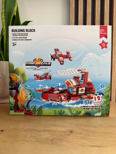 KLOCKI KONSTRUKCYJNE 12w1 POJAZDY RATOWNICZE KALENDARZ ADWENTOWY PREZENT na Arena.pl