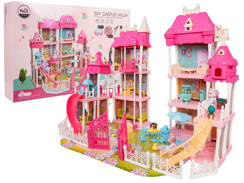 Mega Domek Dla Lalek + Akcesoria zdjęcie 2