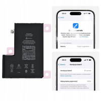Bateria A2466 z możliwością przypisania, bez komunikatu iPhone 12 Pro Max