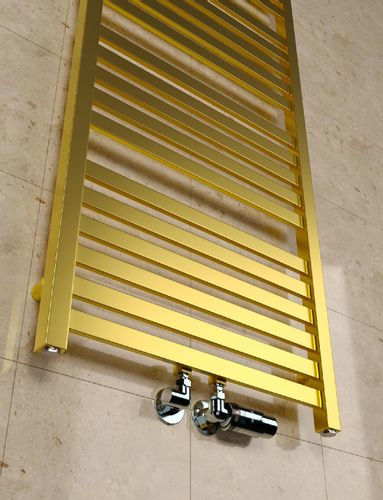 GRZEJNIK ŁAZIENKOWY PRIME-MID 1550/530 ZŁOTY na Arena.pl