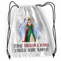 Plecak Dla Mamy Sportowy Szkolny Worek Torba Z Nadrukiem Ze Zdjęciem