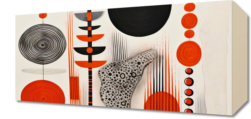 Obraz 40x20cm Kontrastowy Kosmos zdjęcie 1