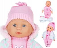 LALKA BOBAS INTERAKTYWNA 32CM ŚPIEWA MÓWI PO POLSKU I ANGIELSKU BAJKI EDUKA