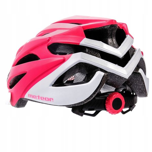 KASK ROWEROWY REGULOWANY METEOR MARVEN L 58-61cm siatka otwory wentylacyjne zdjęcie 4