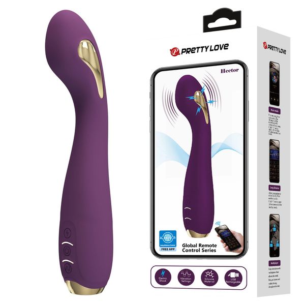 Pretty Love - Hector, 12 Vibration Functions 5 Electric Shock Functions zdjęcie 1