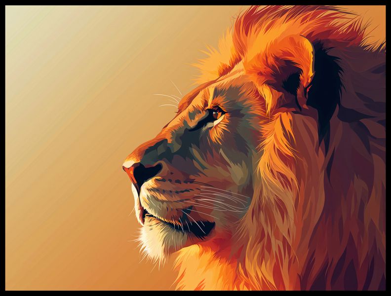 Plakat 80x60cm Król zdjęcie 2