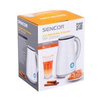 ELEKTRYCZNY SPIENIACZ DO MLEKA PODGRZEWACZ SENCOR 450W 200ML 3 TRYBY PRACY