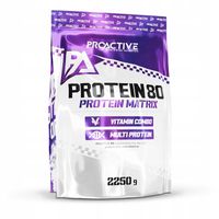 BIAŁKO WPC serwatkowe WPI odżywka WITAMINY biała czekolada ProActive 2,25kg