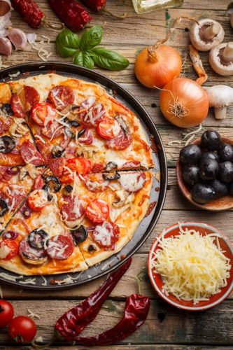 BLACHA DO PIZZY forma perforowana GUARDINI 32 cm na Arena.pl