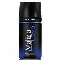 Antyperspirant męski dezodorant włoski Spray Uomo Skyline 150ml - Malizia