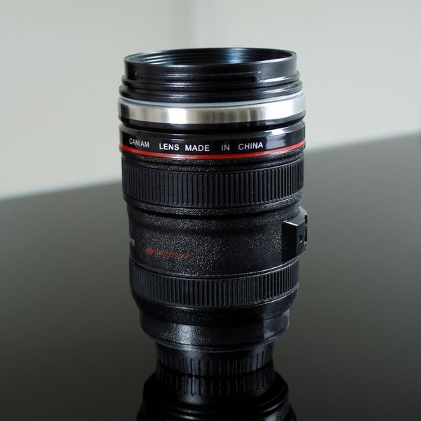 Kubek obiektyw - Czarny zdjęcie 2