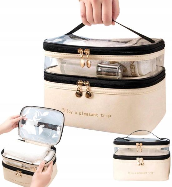 Kosmetyczka Duża Wisząca - Elegancki Organizer zdjęcie 1