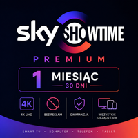 SKYSHOWTIME PREMIUM | 1 MIESIĄC | 30 DNI | 4K UHD | BEZ REKLAM |GWARANCJA
